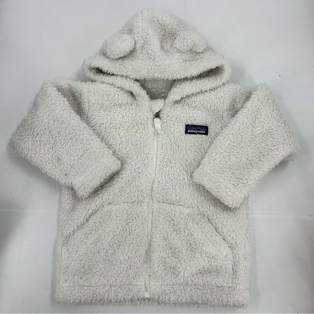 Patagonia Baby Furry Friends Fleece Hoody 12-18 Months